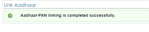 link aadhaar with pancard