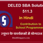 deled sba solution pdf download