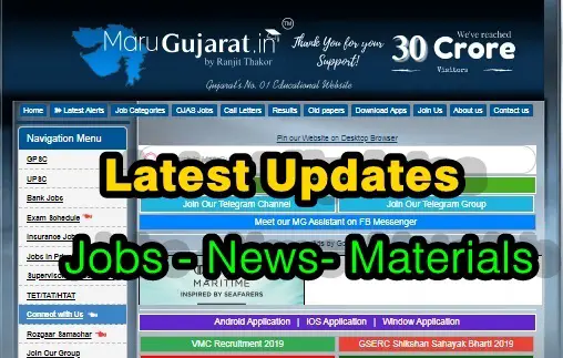 Maru Gujarat 2020 – Job, Bharti, Result, Updates And Study Materials