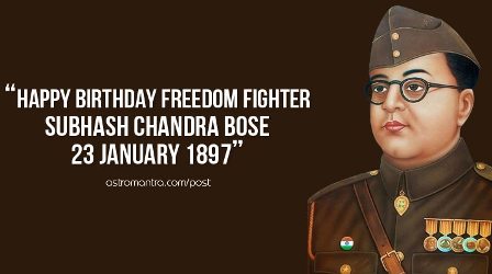 New Latest short Subhas Chandra Bose Jayanti Video