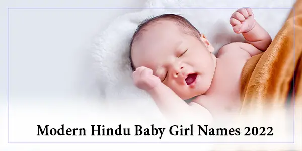 Modern Hindu Baby Girl Names 2022