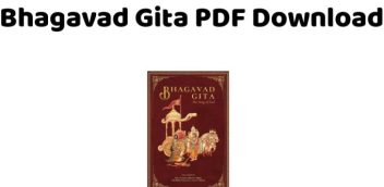 Bhagavad Gita PDF Free Download
