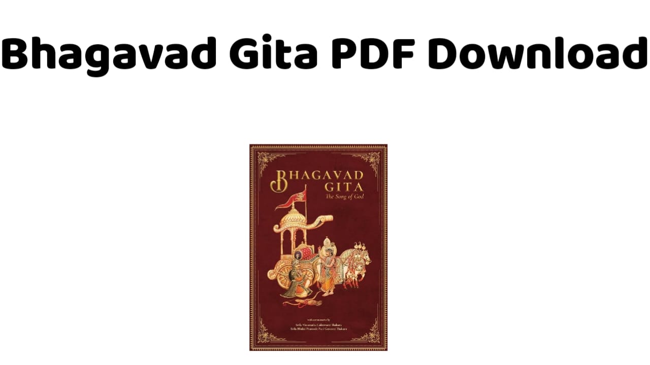 Bhagavad Gita PDF