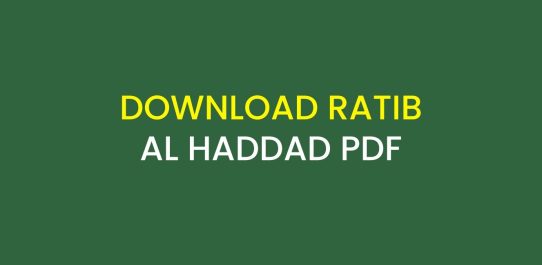 Ratibul Haddad PDF Free Download