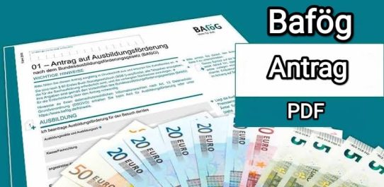 Bafög Antrag PDF Free Download