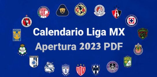Calendario Liga Mx Apertura 2023 PDF Free Download