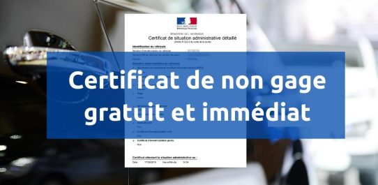 Certificat Non Gage Gratuit PDF Free Download