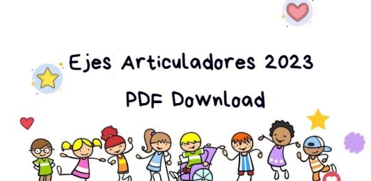 Ejes Articuladores 2023 PDF Free Download
