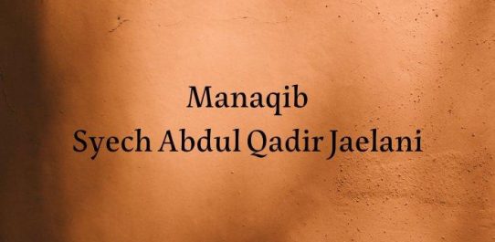 Manaqib Syekh Abdul Qodir Jailani PDF Free Download