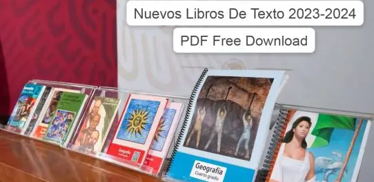 Nuevos Libros De Texto 2023-2024 PDF Free Download