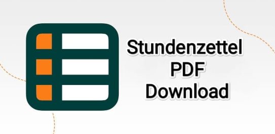 Stundenzettel PDF Free Download