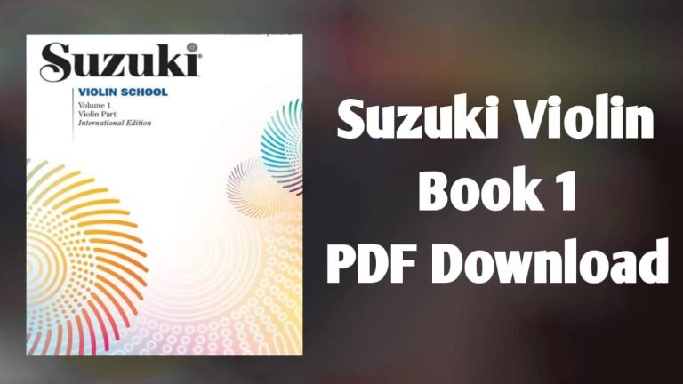 Suzuki Violin Book 1 PDF Free Download