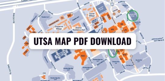 UTSA Map PDF Free Download