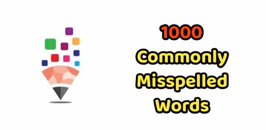 1000 Commonly Misspelled Words PDF Free Download