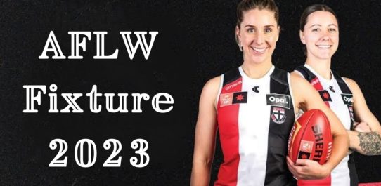 AFLW Fixture 2023 PDF Free Download