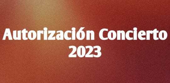 Autorización Concierto 2023 PDF Free Download