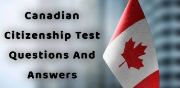 Canadian Citizenship Test Questions And Answers PDF Download