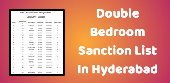 Double Bedroom Sanction List In Hyderabad PDF Free Download