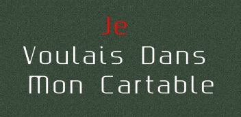 Je Voulais Dans Mon Cartable PDF Free Download