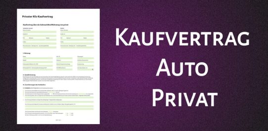 Kaufvertrag Auto Privat PDF Free Download