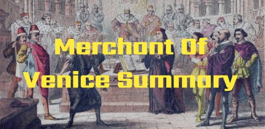 Merchant Of Venice Summary PDF Free Download