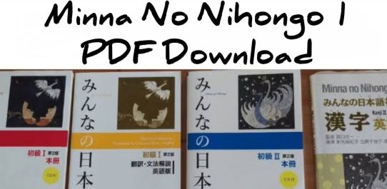 Minna No Nihongo 1 PDF Free Download