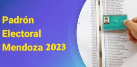 Padrón Electoral Mendoza 2023 PDF Free Download