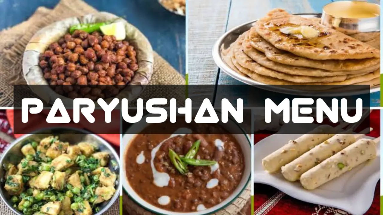 Paryushan Menu PDF Free Download