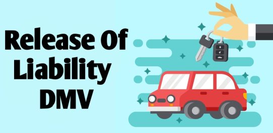 Release Of Liability DMV PDF Free Download