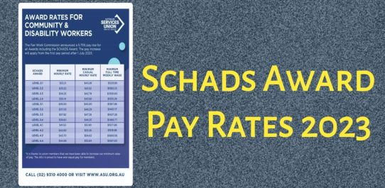 Schads Award Pay Rates 2023 PDF Free Download
