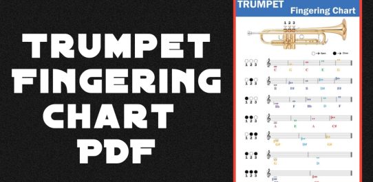 Trumpet Fingering Chart PDF Free Download