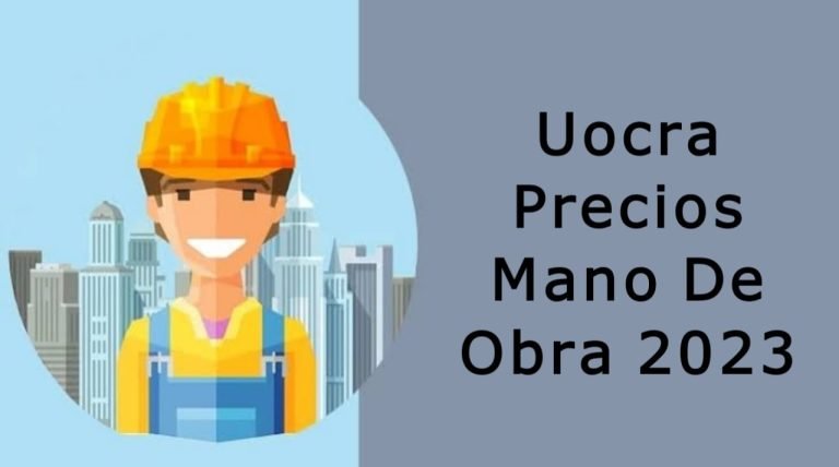 Uocra Precios Mano De Obra 2023 Pdf - Image to u