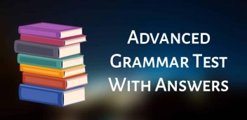 Advanced Grammar Test With Answers PDF Free Download