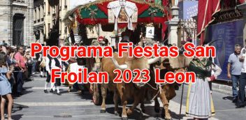 Programa Fiestas San Froilan 2023 Leon PDF Free Download