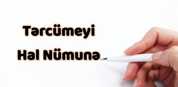 Tərcümeyi Hal Nümunə PDF Free Download