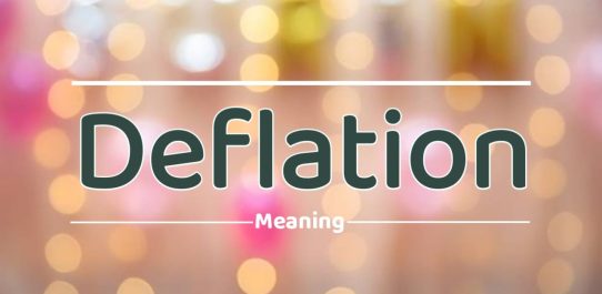 Deflation Meaning