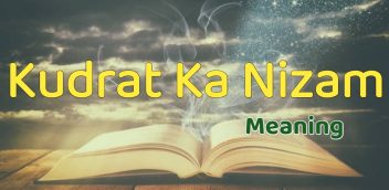 Kudrat Ka Nizam Meaning