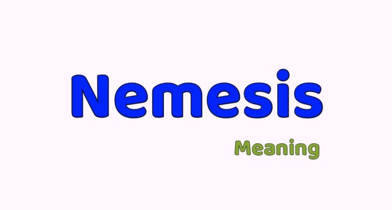 Nemesis Meaning Nemesis Meaning