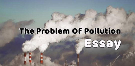 The Problem Of Pollution Essay