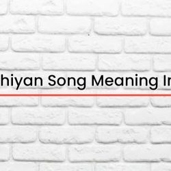 Khamoshiyan Song Meaning In English