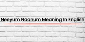 Neeyum Naanum Meaning In English