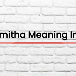 Shashmitha Meaning In Tamil
