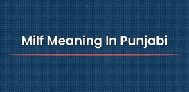 Milf Meaning In Punjabi | ਮਿਲਫ ਦਾ ਪੰਜਾਬੀ ਵਿੱਚ ਅਰਥ ਹੈ