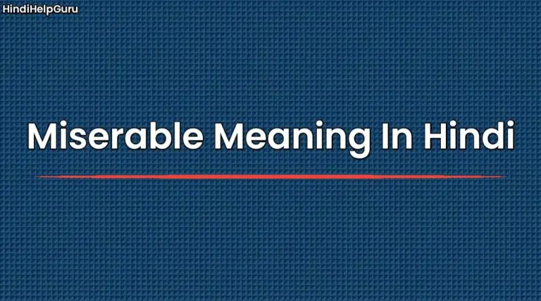 Miserable Meaning In Hindi miserable-meaning-in-hindi