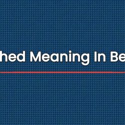 Morphed Meaning In Bengali