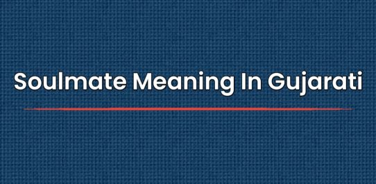 Soulmate Meaning In Gujarati | સોલમેટનો અર્થ
